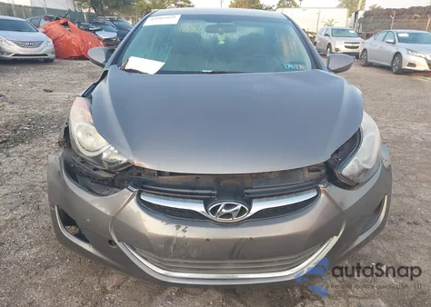 2013 Hyundai Elantra Gls z USA, uszkodzony, nr VIN 5NPDH4AE1DH268348
